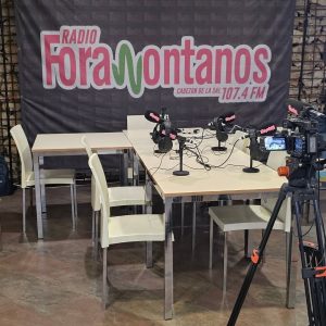 Todo preparado para mañana…
El matinal de Radio Foramontanos se traslada a un lu…